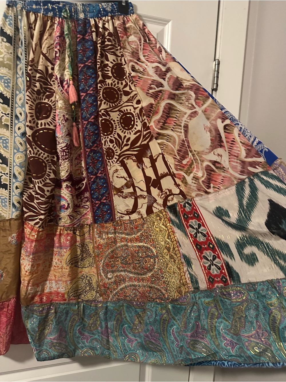 Boho Patchwork Maxi - Picture 3 of 4